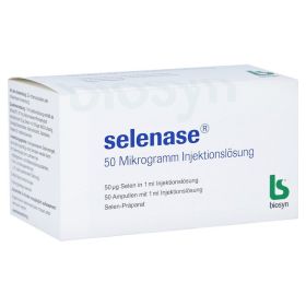 Selenase 50 Mikrogramm Injektionslösung – PZN 13335771 (PZN 13335771) из Германии